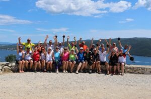 ekipa s biciklističke ture TD na MS Amore