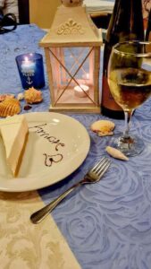 torta MS Amore kapetanska večera party