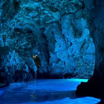 Blue cave Biševo Modra špilja Komiža Vis