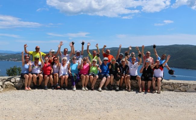 ekipa s biciklističke ture TD na MS Amore